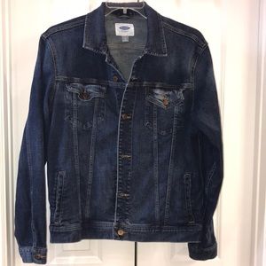 Old Navy Built-In Flex Jean Jacket For Men
